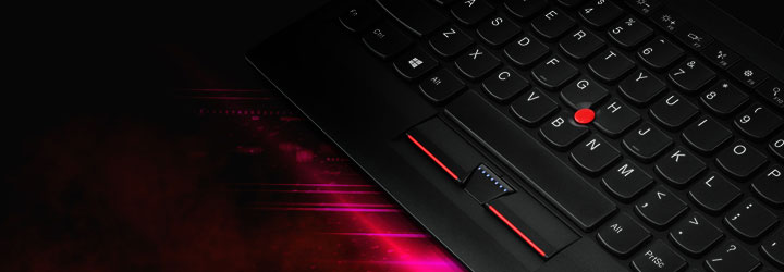 联想ThinkPad经典小红点有线键盘0B47190 精准操控高效办公节省空间提升工作效率
