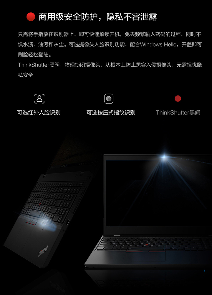 联想ThinkPad L15 15.6英寸商务笔记本 Ryzen5 Pro 4650U 8GB内存 512GB SSD