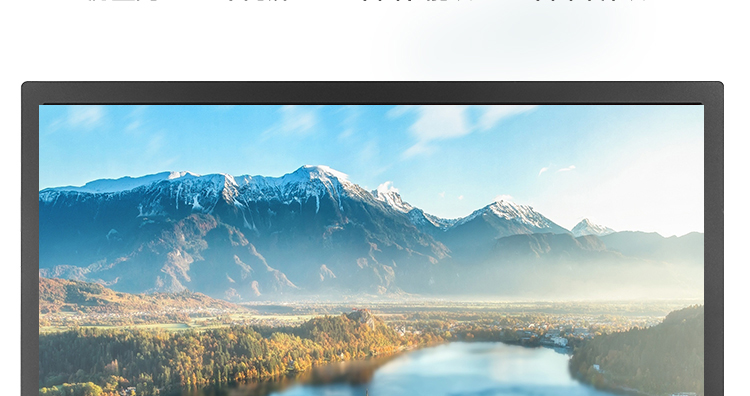 联想ThinkVision T2224d显示器 21.5英寸IPS高清显示器1670万色广视角灵活调节底座