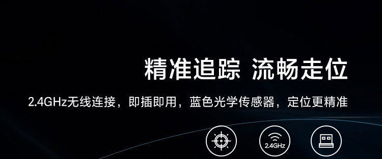 联想Lenovo Go USB-C 无线鼠标 2.4GHz高精度蓝光光学传感五键可编程设计