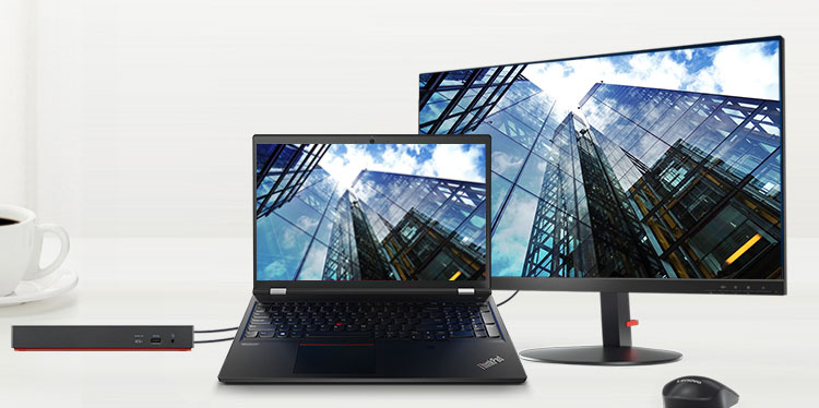 联想ThinkPad Thunderbolt 4 Dock 40B00300CN 高速40Gbps传输多屏办公300W输入/230W输出