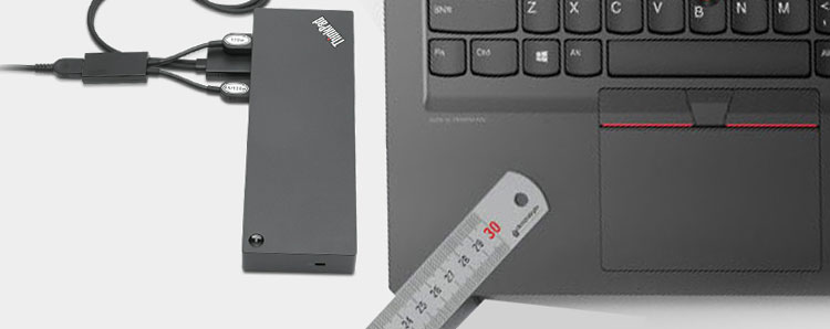 联想ThinkPad 230W Gen 2移动工作站扩展坞 104键巧克力键盘支持4K显示与快充