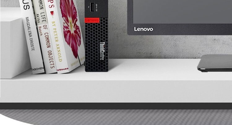 联想ThinkCentre M720q高性能办公主机 Intel赛扬G4900T双核CPU 8GB DDR4内存配置