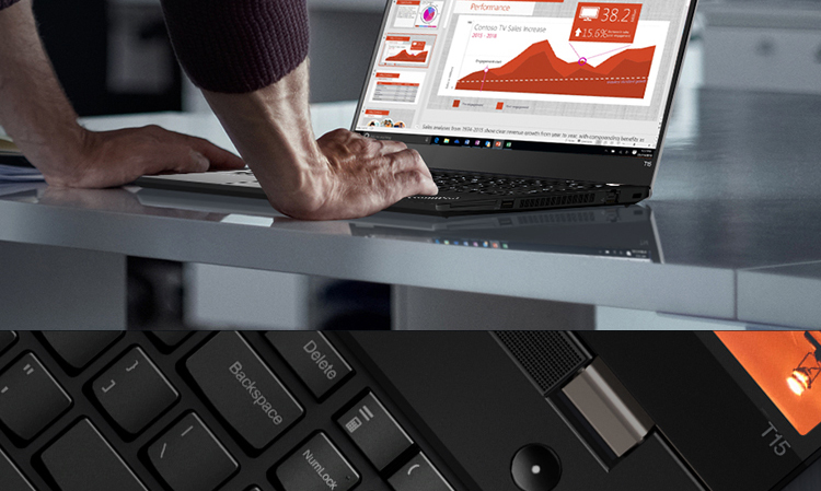 联想ThinkPad T15笔记本 第十代英特尔i7 NVIDIA MX330强劲性能助力高效办公