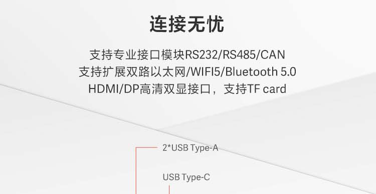 联想ECG-AR70P多功能边缘计算网关 支持5G通信与AI模块扩展