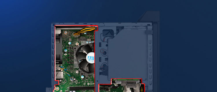 联想启天M43h台式电脑 提升20%计算性能支持M.2 PCIe NVMe高速SSD