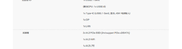 联想Lenovo Nano-IoT工控机 工业数据采集终端串口/GbE/PoE接入
