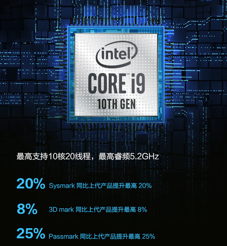 联想ThinkStation K工作站 支持Intel i7/i9 10核20线程极速5.2GHz睿频