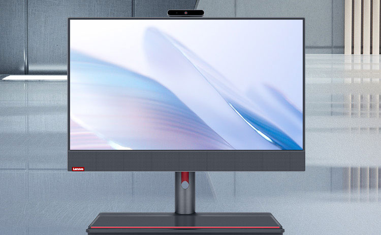联想启天A960一体机 23.8英寸广视角屏幕护眼防眩光设计