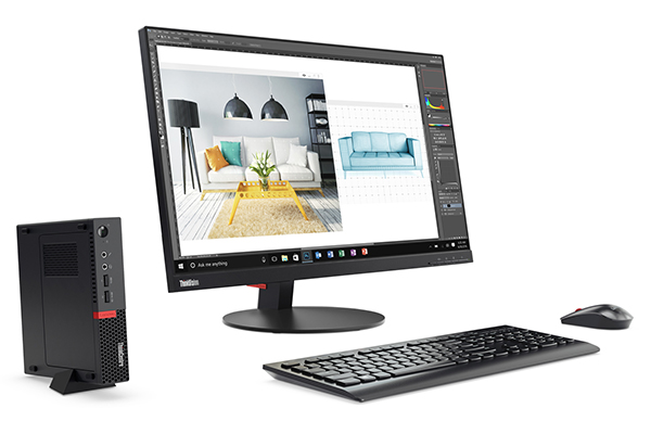 联想ThinkCentre M710q办公电脑 小巧机箱设计支持M.2 SSD与DDR4 2400高速内存