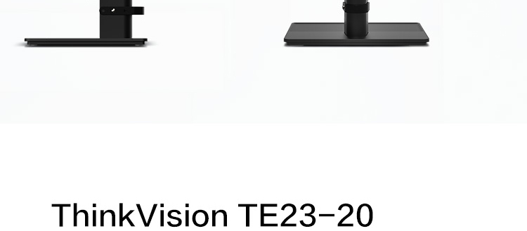 联想ThinkVision TE23-20显示器 23英寸IPS全高清显示器广视角窄边框设计