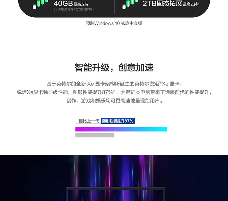 联想ThinkBook 14笔记本 11代酷睿i5-1137G7轻薄高性能商务本可扩展至40GB内存2TB固态硬盘