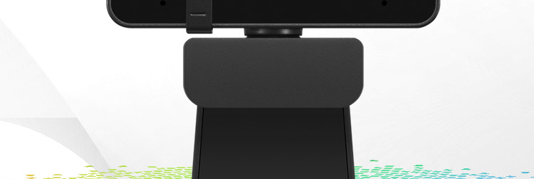 联想Lenovo Essential 1080P高清网络摄像头 200万像素FHD双麦克风360°旋转可调视角
