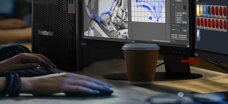 联想ThinkStation P360工作站 PCIe 4.0高速接口支持顶级存储与显卡