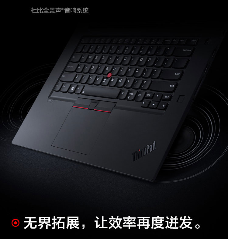 联想ThinkPad X1隐士笔记本 VR/MR支持4GB DDR6独显64GB内存扩展