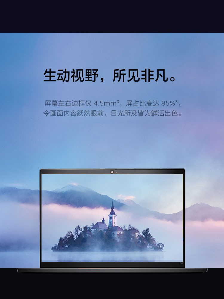 联想ThinkPad E14 AMD版 轻薄高效办公笔记本电脑稳定性能