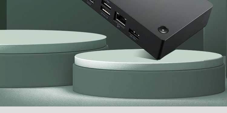 联想ThinkPad Thunderbolt 4 Dock 40B00300CN 高速40Gbps传输多屏办公300W输入/230W输出