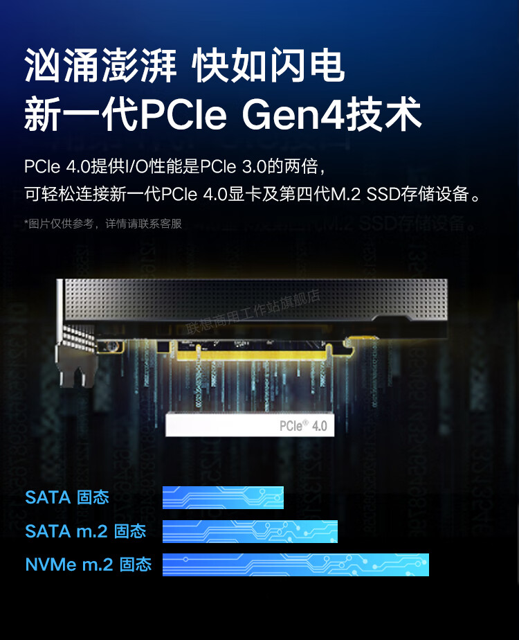 联想ThinkStation P3 Tower工作站 配备NVIDIA GeForce RTX 4090 24G显卡