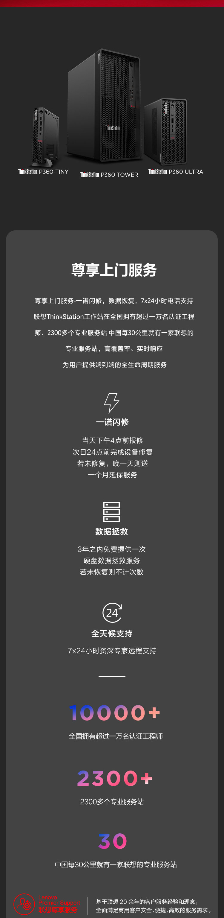 联想ThinkStation P360 ULTRA工作站 高算力小巧设计办公空间无忧