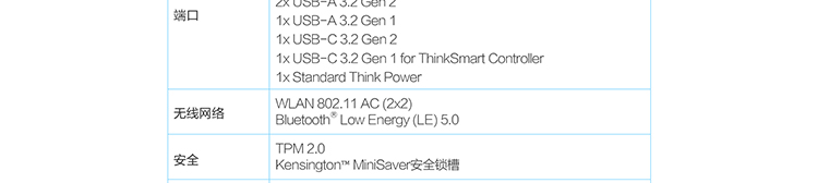 联想ThinkSmart Core分体套装 Intel i5-1145G7E vPro智能办公首选