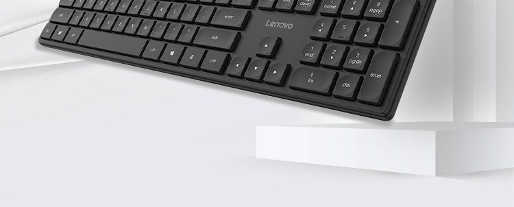 联想K180 USB键盘 104键巧克力按键防泼溅耐磨长久使用