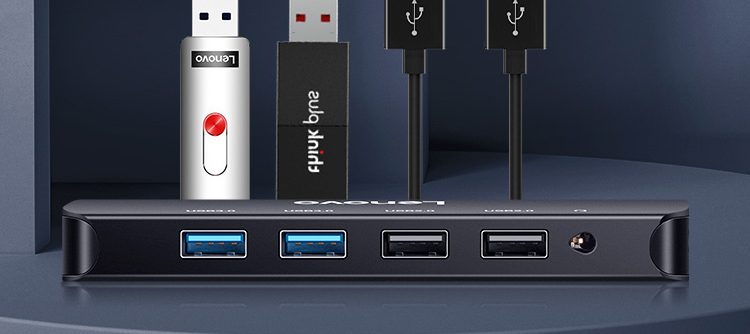 联想USB-C多功能扩展坞36004372 一线连接多接口办公支持视频音频和网络连接