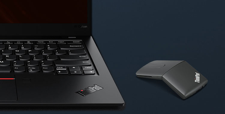 联想ThinkPad X1演示鼠标 轻薄便携双模设计三档DPI调节长续航快速充电