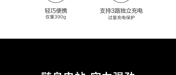 联想Lenovo Go 20000mAh USB-C 笔记本充电宝65W大功率输出三设备同时充电