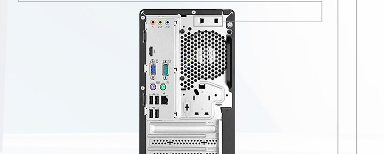 联想启天M433台式机 13.6L紧凑型台式机节省办公空间提升效率