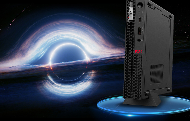 联想ThinkStation P350 TINY工作站 专业级NVIDIA P1000显卡4GB显存加速设计效率