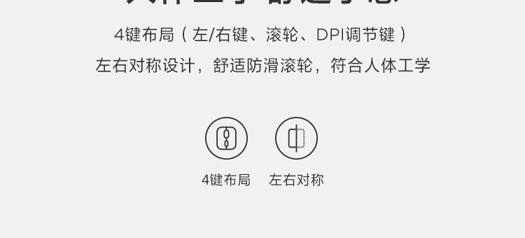 联想N590双模无线鼠标 2.4GHz/蓝牙5.0双连接支持USB-A和USB-C接收器