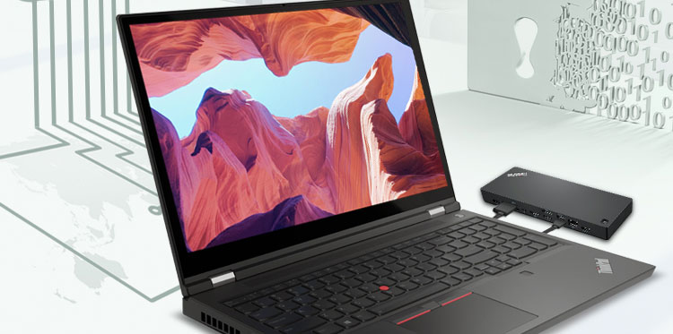 联想ThinkPad Thunderbolt 4 Dock 40B00300CN 高速40Gbps传输多屏办公300W输入/230W输出