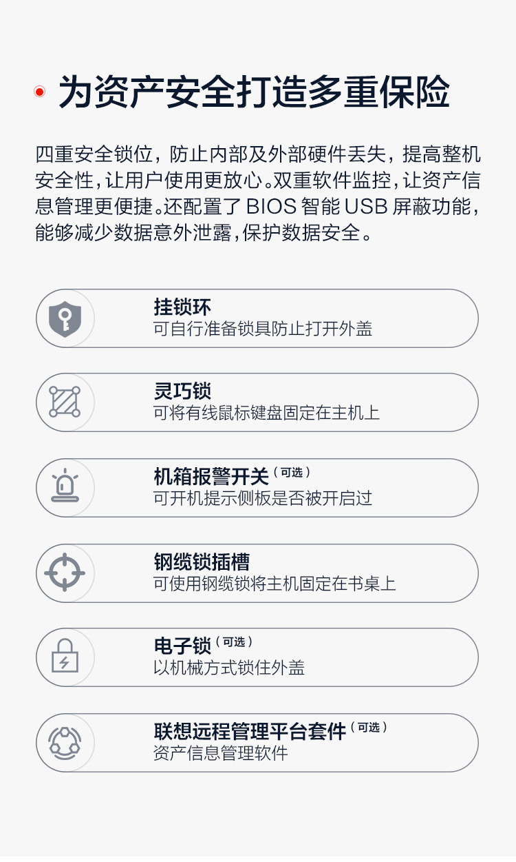 联想ThinkCentre M930s商务台式机 选配10代酷睿i9 10核20线程高效办公利器