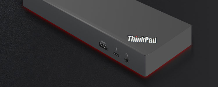 联想ThinkPad 230W Gen 2移动工作站扩展坞 104键巧克力键盘支持4K显示与快充