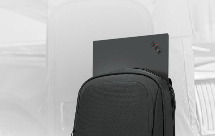 联想ThinkPad 16英寸商务背包 轻便环保再生PET材质多功能收纳设计人体工学肩带