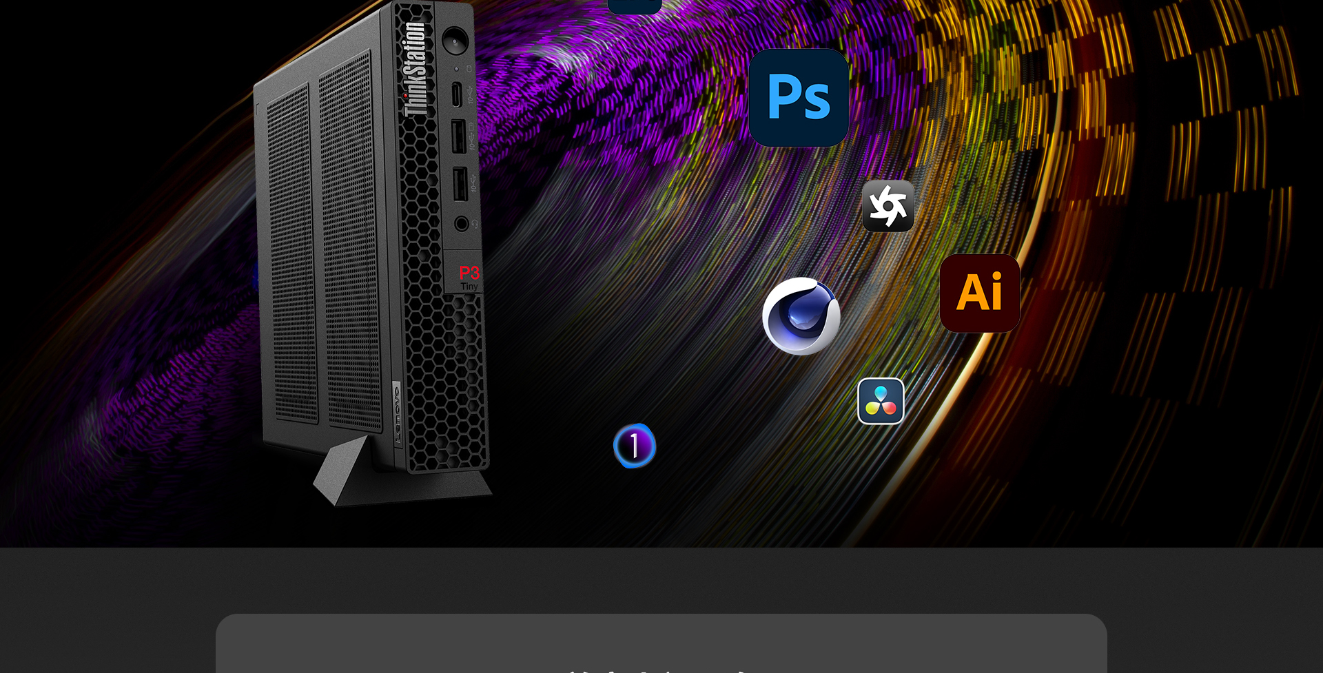 联想ThinkStation P3 TINY工作站 13代酷睿专业显卡性能无惧挑战