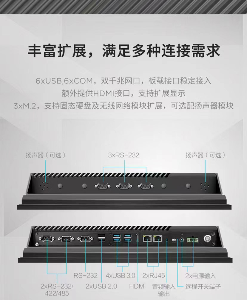 联想IPC-A60工业平板电脑 11代Intel低功耗处理器