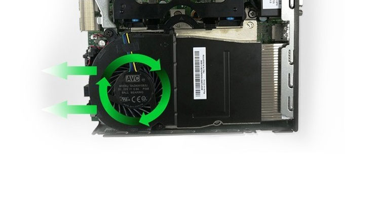 联想ThinkCentre M720q高性能办公主机 Intel赛扬G4900T双核CPU 8GB DDR4内存配置