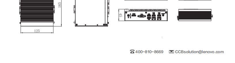 联想Lenovo ECE-620工控机 工业级网关终端高性能低功耗