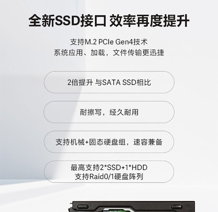 联想ThinkCentre M950q高性能台式机 支持英特尔Q670高端平台与vPro技术