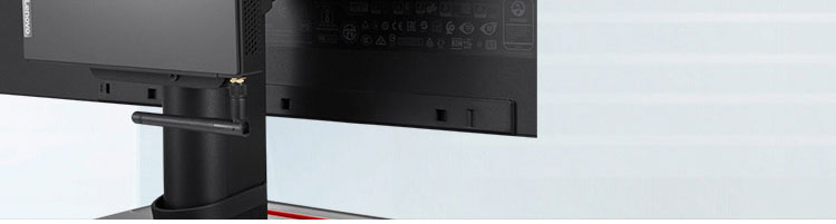 联想ThinkCentre Tiny/Nano专用显示器夹板支架 高效桌面整合解决方案