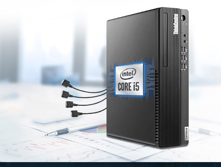 联想ThinkCentre M750s高性能台式电脑 支持128GB四通道内存扩展