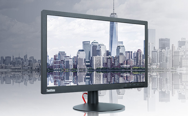 联想ThinkVision TE20-10 19.5英寸宽屏显示器 低蓝光护眼VGA/DVI双接口