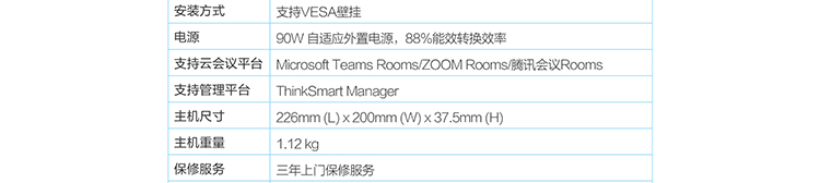 联想ThinkSmart Core分体套装 Intel i5-1145G7E vPro智能办公首选