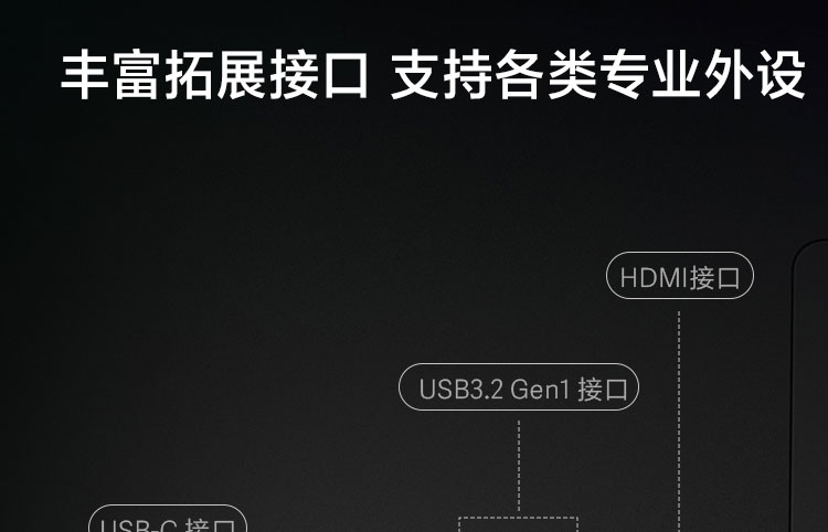 联想启天A850一体机 21.5寸护眼高清屏AMD锐龙强劲性能