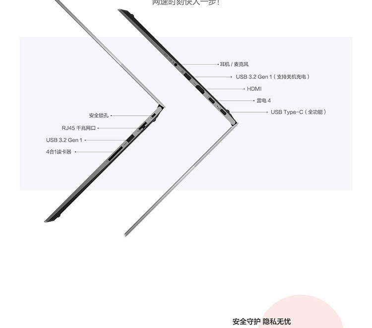 联想ThinkBook 14笔记本 11代酷睿i5-1137G7轻薄高性能商务本可扩展至40GB内存2TB固态硬盘