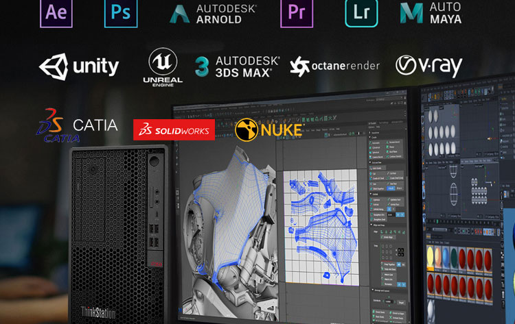 联想ThinkStation P350工作站 搭载英特尔11代酷睿i9-11900K及至强W系列处理器