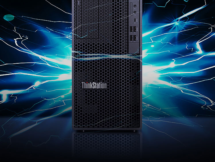 联想ThinkStation K-C1升级版台式机 配备NVIDIA RTX 3060独显第二代AMPERE架构加持