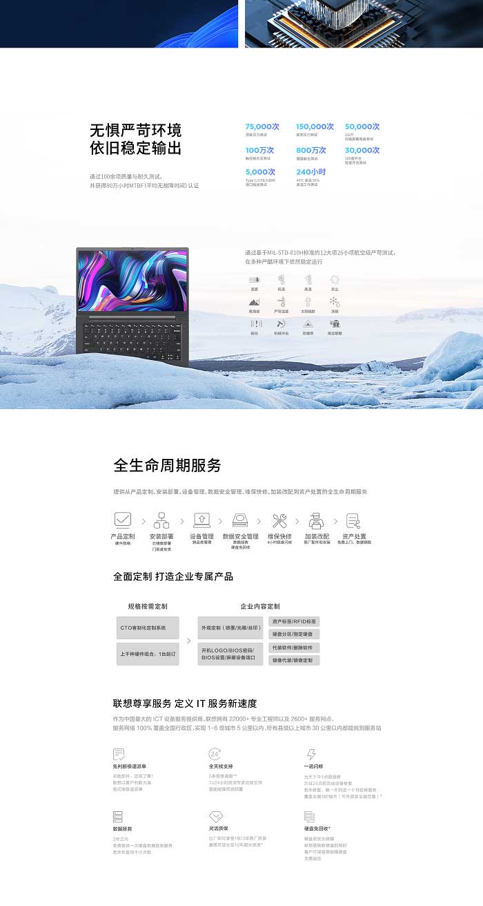 联想昭阳X3-14 IAP轻薄14英寸笔记本 搭载12代酷睿i7-1255U