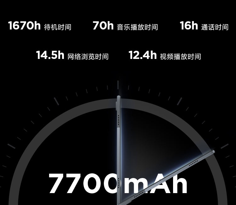 联想启天K10 Pro Wi-Fi 10.6英寸2K全面屏轻薄平板 MediaTek G80强劲性能